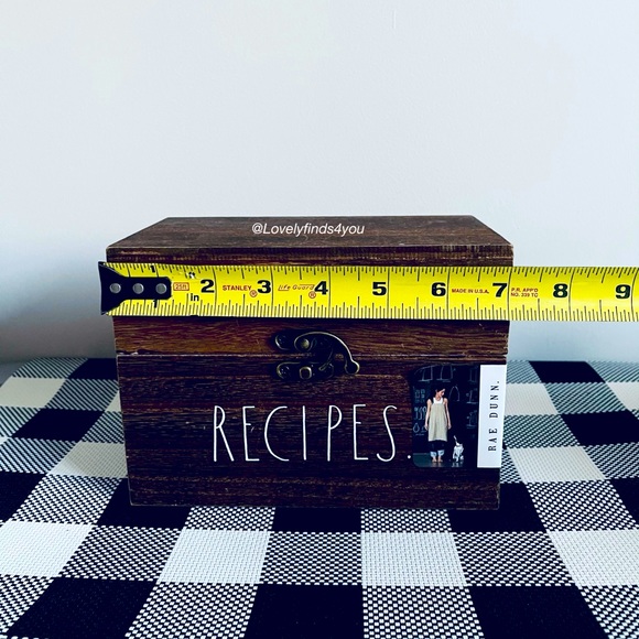 NEW Rae Dunn RECIPES Box - Picture 4 of 5